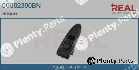 Real 50002300BN — Switch, window regulator