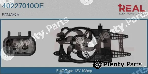 Real 40227010OE — Electric Motor, radiator fan
