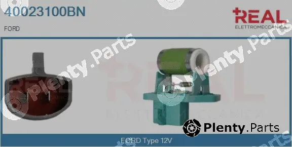 Real 40023100BN — Series resistor, electric motor (radiator fan)