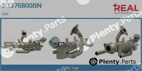 Real 53376800BN — Cooler, exhaust gas recirculation