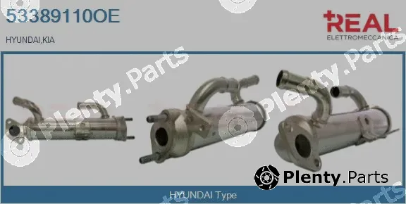 Real 53389110OE — Cooler, exhaust gas recirculation