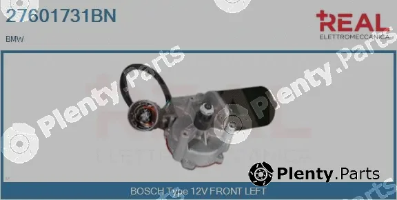 Real 27601731BN — Wiper Motor
