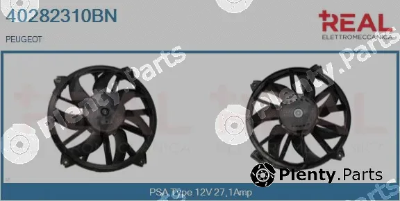 Real 40282310BN — Electric Motor, radiator fan