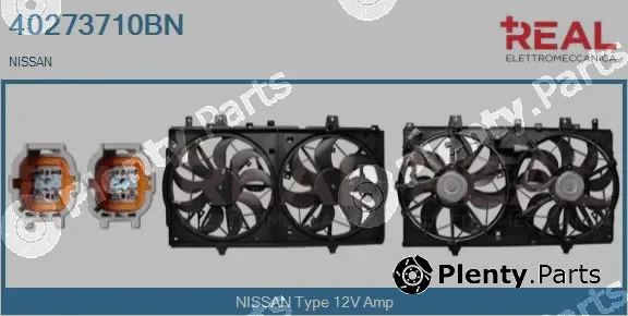 Real 40273710BN — Electric Motor, radiator fan