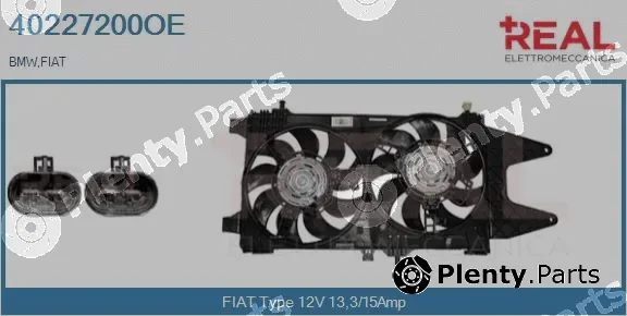 Real 40227200OE — Electric Motor, radiator fan
