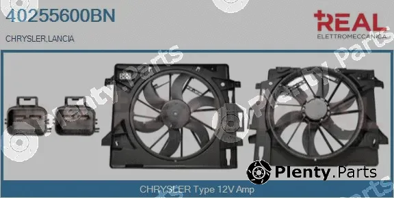Real 40255600BN — Electric Motor, radiator fan