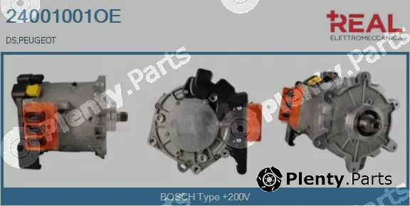 Real 24001001OE — Alternator, starter