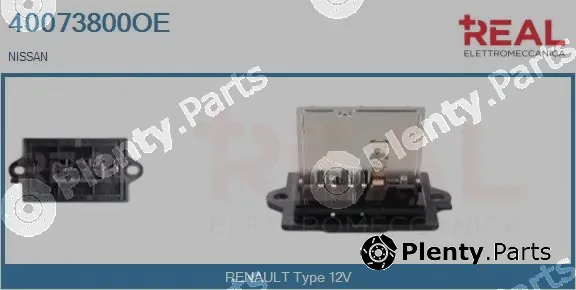 Real 40073800OE — Resistor, interior blower