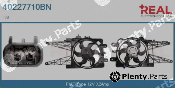 Real 40227710BN — Electric Motor, radiator fan