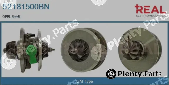 Real 52181500BN — Core assembly, turbocharger