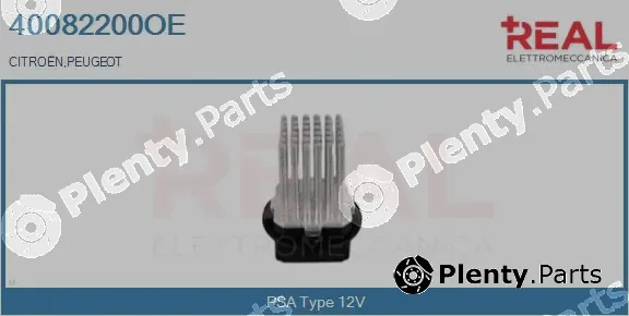 Real 40082200OE — Resistor, interior blower