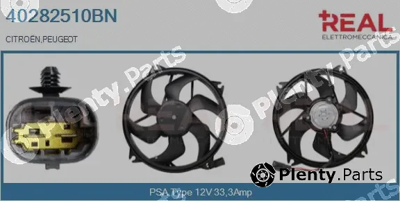 Real 40282510BN — Electric Motor, radiator fan