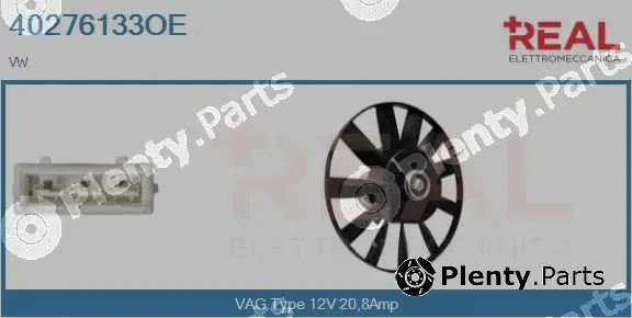Real 40276133OE — Fan, engine cooling