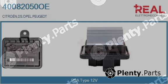 Real 40082050OE — Resistor, interior blower