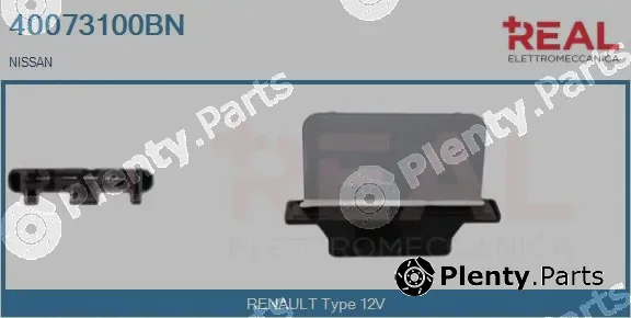 Real 40073100BN — Resistor, interior blower