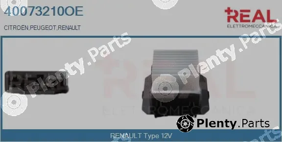 Real 40073210OE — Resistor, interior blower
