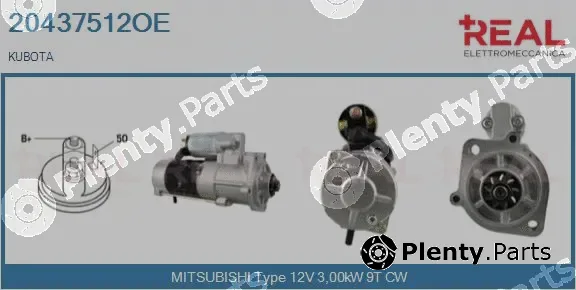 Real 20437512OE — Starter