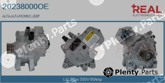 Real 20238000OE — Alternator, starter