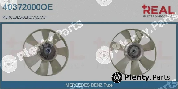 Real 40372000OE — Clutch, radiator fan