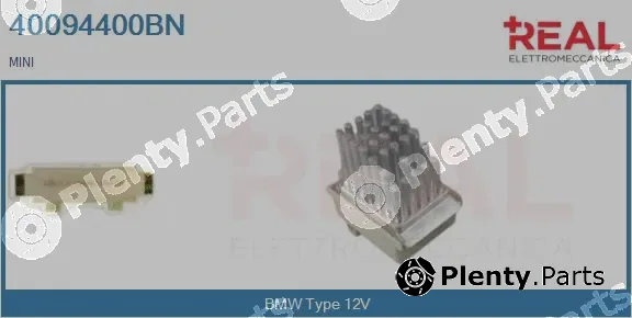 Real 40094400BN — Resistor, interior blower