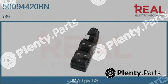 Real 50094420BN — Switch, window regulator