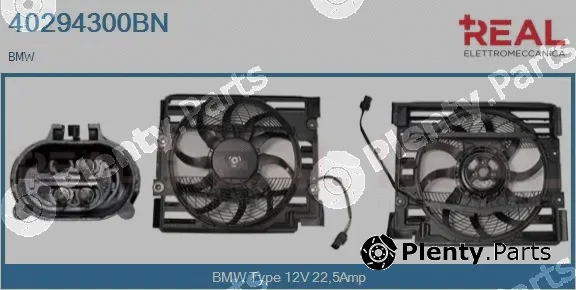 Real 40294300BN — Electric Motor, radiator fan