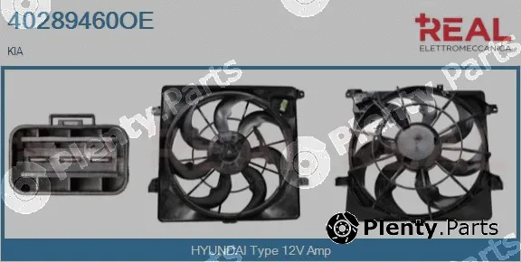 Real 40289460OE — Electric Motor, radiator fan