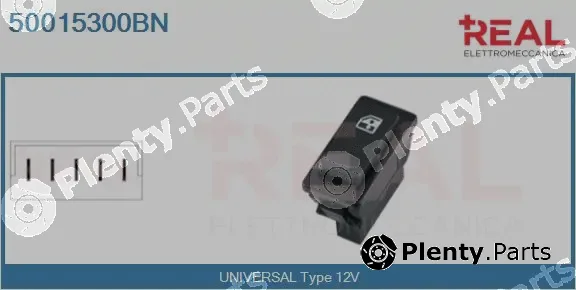 Real 50015300BN — Switch, window regulator