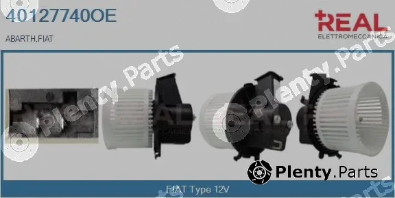Real 40127740OE — Interior Blower
