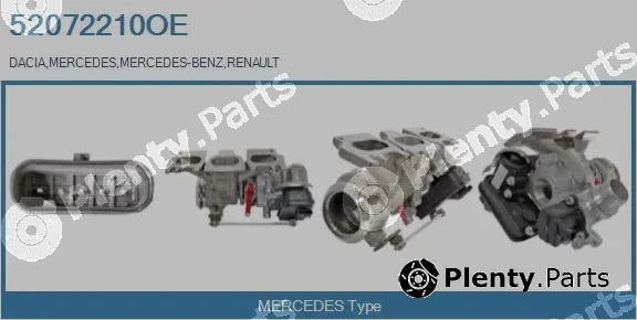 Real 52072210OE — Charger, charging (supercharged/turbocharged)