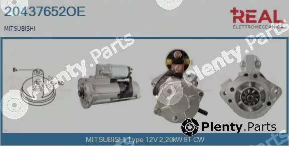 Real 20437652OE — Starter