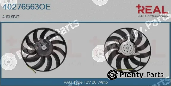 Real 40276563OE — Fan, engine cooling