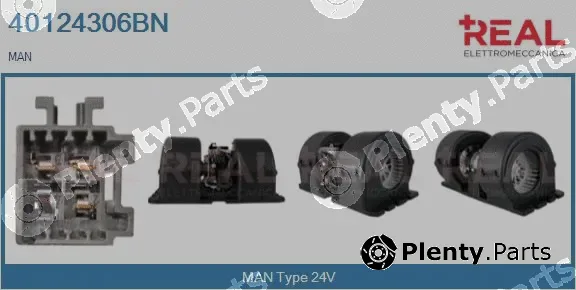 Real 40124306BN — Interior Blower