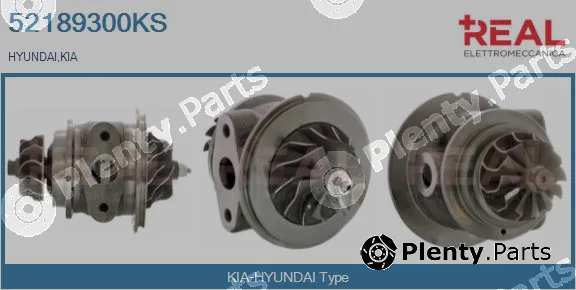 Real 52189300KS — Core assembly, turbocharger