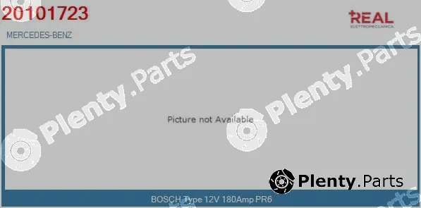 Real 20101723BN — Alternator