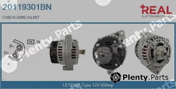 Real 20119301BN — Alternator