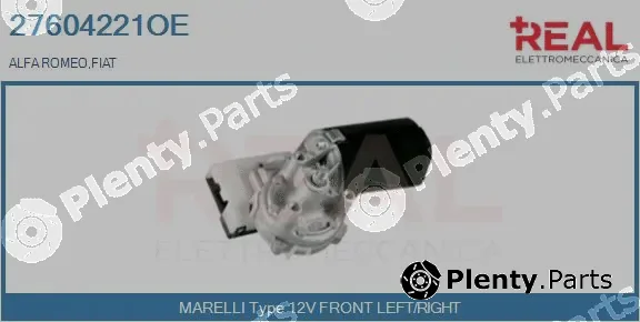 Real 27604221OE — Wiper Motor