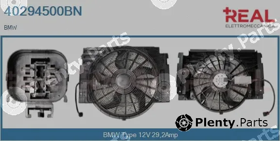Real 40294500BN — Electric Motor, radiator fan