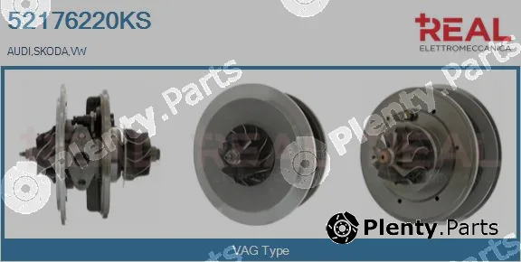 Real 52176220KS — Core assembly, turbocharger