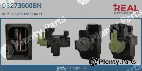 Real 53273600BN — Pressure Converter, exhaust control