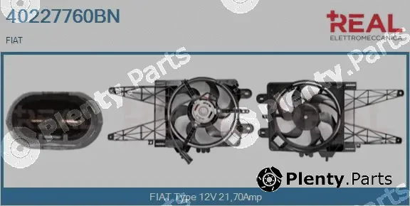Real 40227760BN — Electric Motor, radiator fan