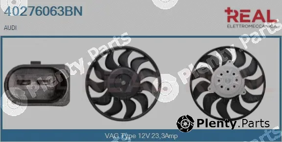 Real 40276063BN — Fan, engine cooling