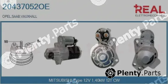 Real 20437052OE — Starter