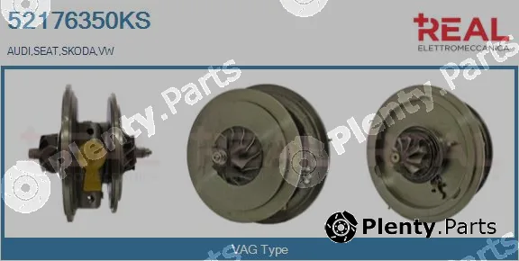 Real 52176350KS — Core assembly, turbocharger