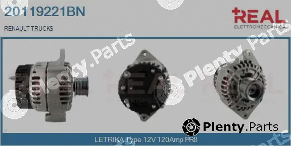 Real 20119221BN — Alternator