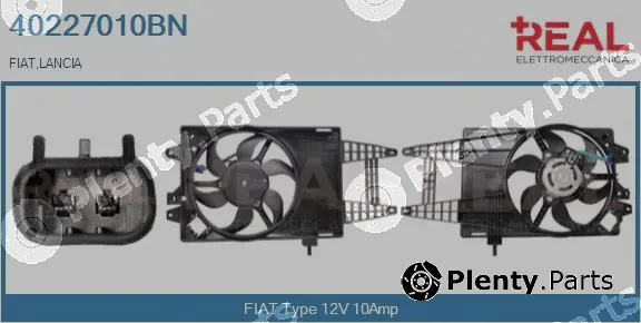 Real 40227010BN — Electric Motor, radiator fan
