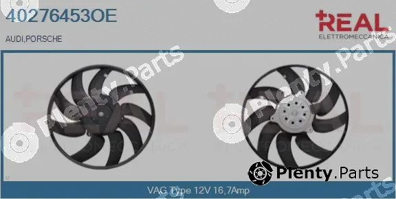 Real 40276453OE — Fan, engine cooling