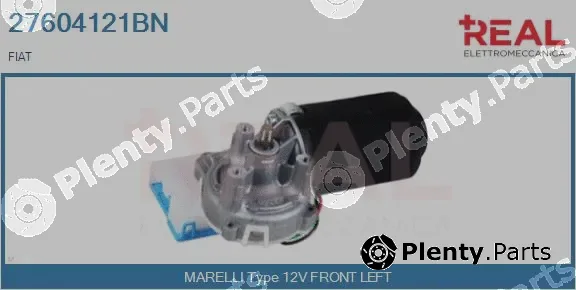 Real 27604121BN — Wiper Motor