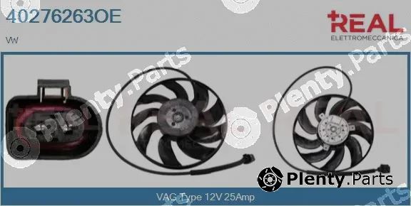 Real 40276263OE — Fan, engine cooling