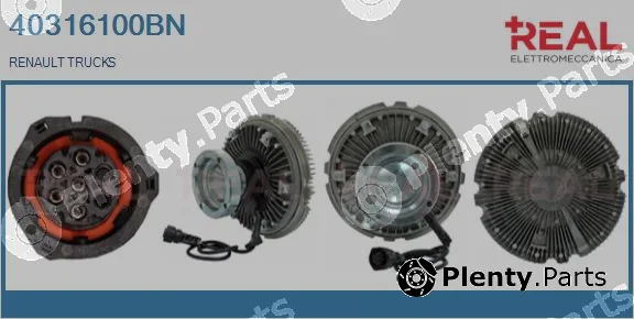 Real 40316100BN — Clutch, radiator fan